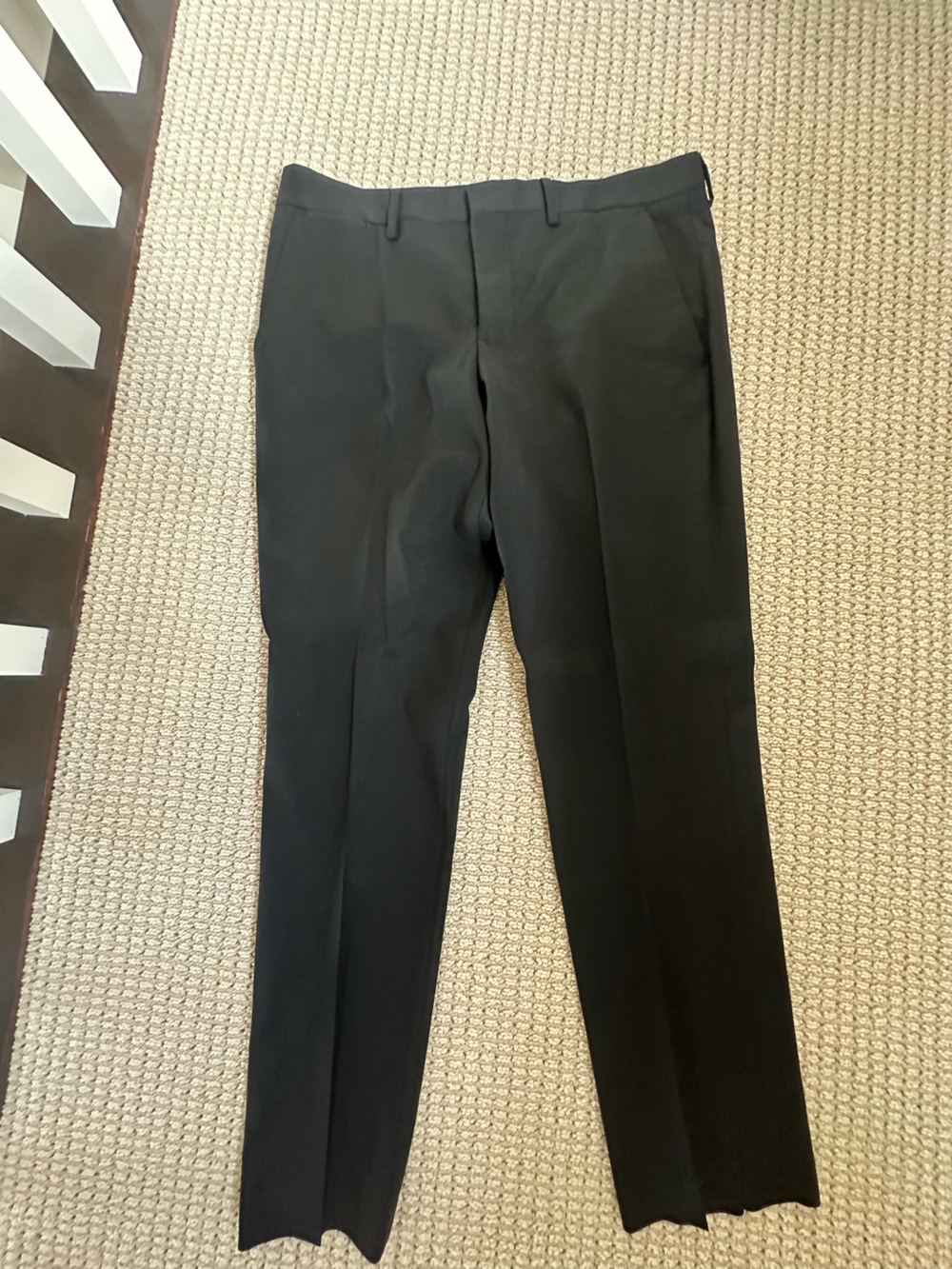 Express Men's Black Dress Pants - Classic Tailored Fit